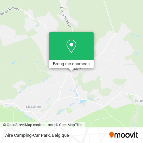 Aire Camping-Car Park kaart