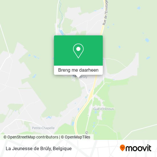 La Jeunesse de Brûly kaart