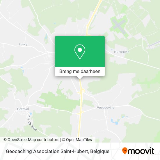 Geocaching Association Saint-Hubert kaart