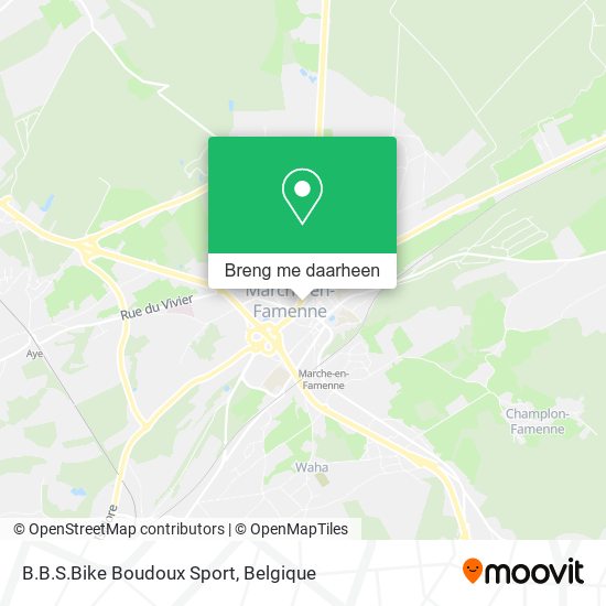 B.B.S.Bike Boudoux Sport kaart