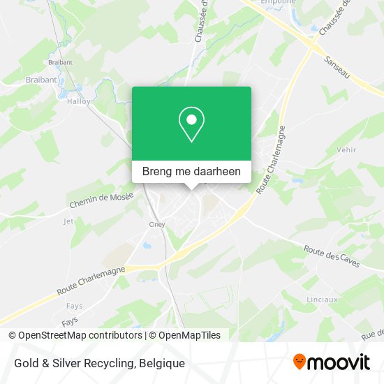 Gold & Silver Recycling kaart