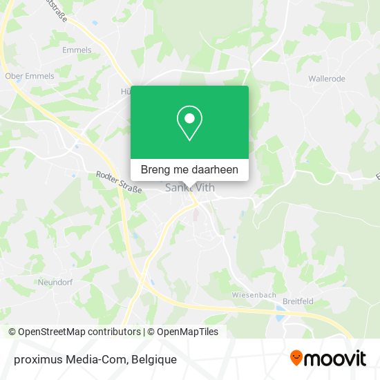proximus Media-Com kaart