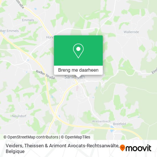 Veiders, Theissen & Arimont Avocats-Rechtsanwâlte kaart