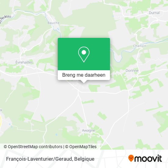 François-Laventurier/Geraud kaart