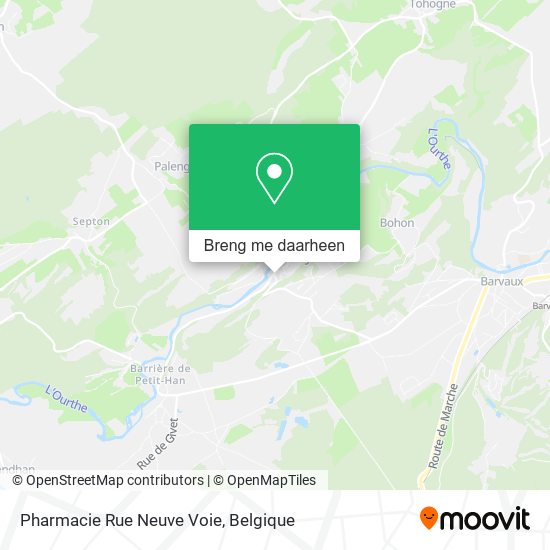 Pharmacie Rue Neuve Voie kaart