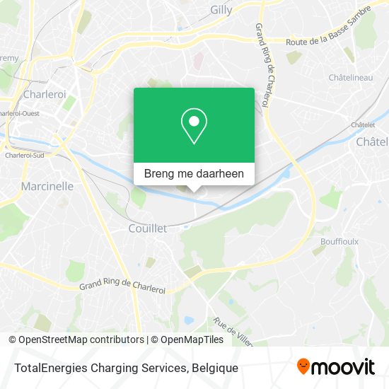 TotalEnergies Charging Services kaart