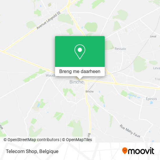Telecom Shop kaart