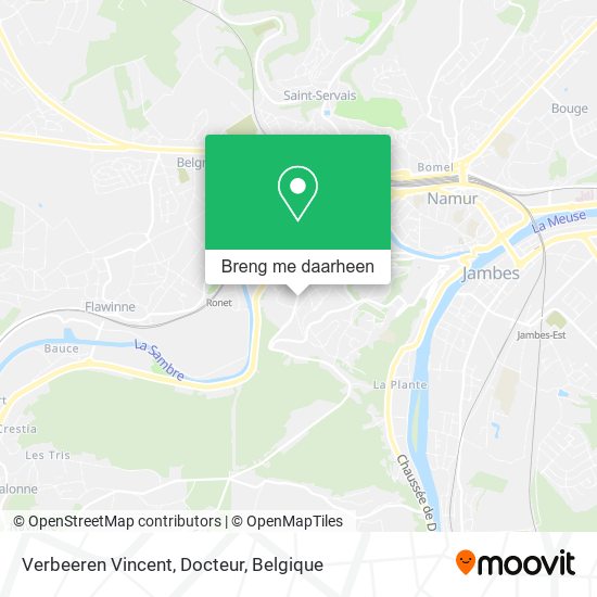 Verbeeren Vincent, Docteur kaart