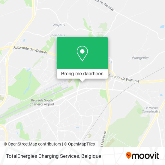 TotalEnergies Charging Services kaart