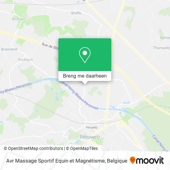 Avr Massage Sportif Equin et Magnétisme kaart