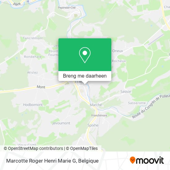 Marcotte Roger Henri Marie G kaart