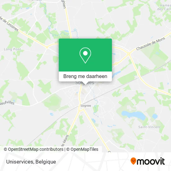 Uniservices kaart