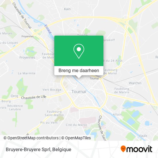 Bruyere-Bruyere Sprl kaart
