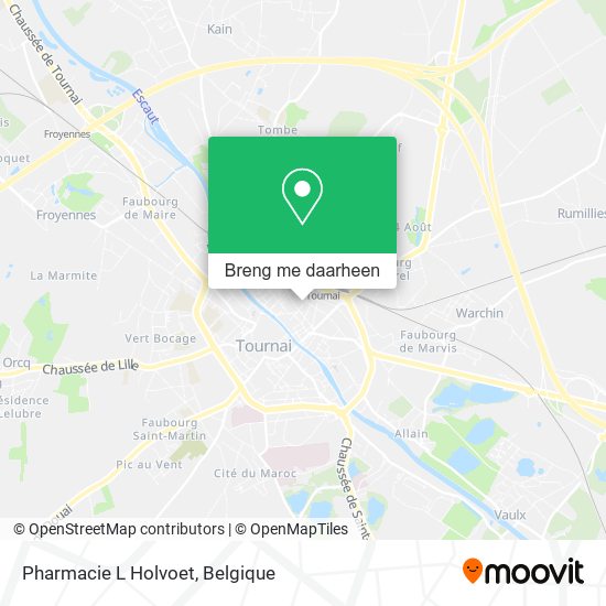 Pharmacie L Holvoet kaart