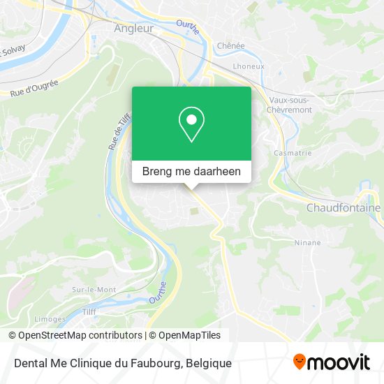 Dental Me Clinique du Faubourg kaart