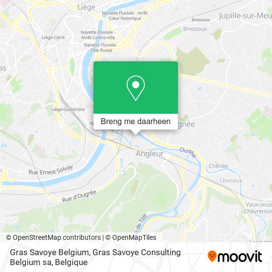 Gras Savoye Belgium, Gras Savoye Consulting Belgium sa kaart