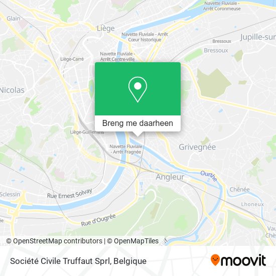 Société Civile Truffaut Sprl kaart