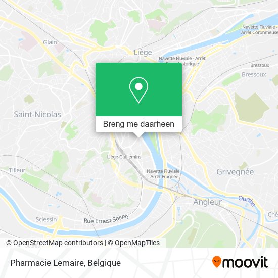 Pharmacie Lemaire kaart