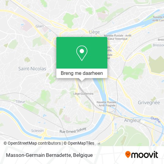 Masson-Germain Bernadette kaart
