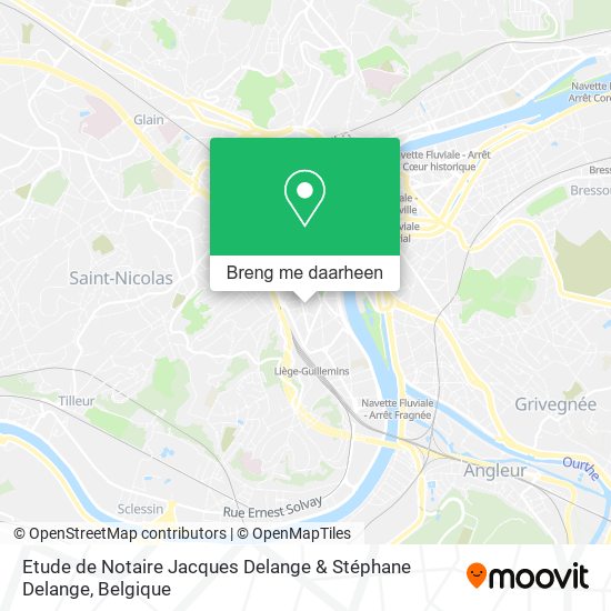 Etude de Notaire Jacques Delange & Stéphane Delange kaart