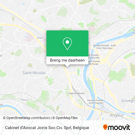Cabinet d'Avocat Joiris Soc.Civ. Sprl kaart