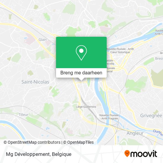 Mg Développement kaart