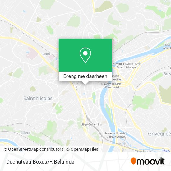 Duchâteau-Boxus/F kaart
