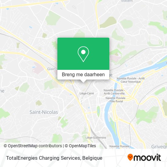 TotalEnergies Charging Services kaart