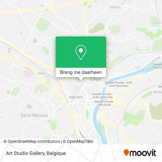 Art Studio Gallery kaart