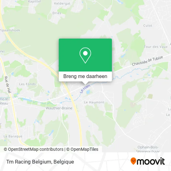 Tm Racing Belgium kaart