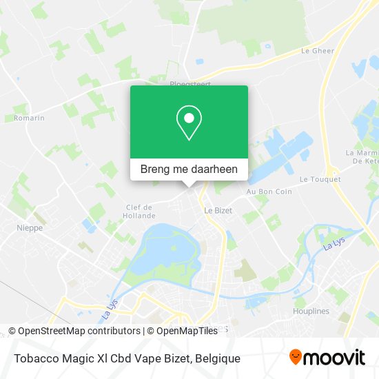 Tobacco Magic Xl Cbd Vape Bizet kaart