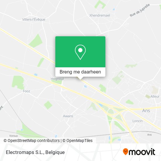 Electromaps S.L. kaart