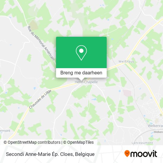 Secondi Anne-Marie Ép. Cloes kaart