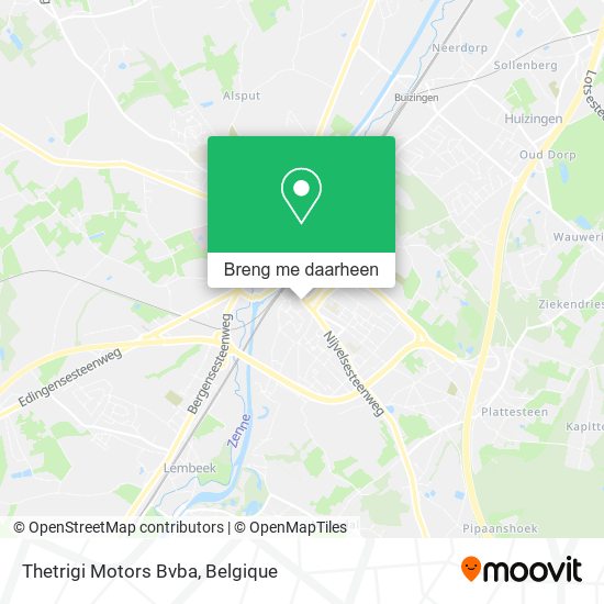 Thetrigi Motors Bvba kaart