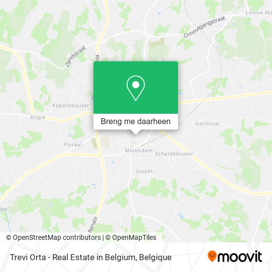 Trevi Orta - Real Estate in Belgium kaart