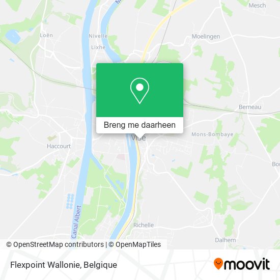 Flexpoint Wallonie kaart