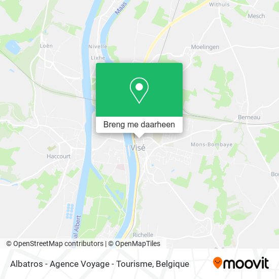 Albatros - Agence Voyage - Tourisme kaart