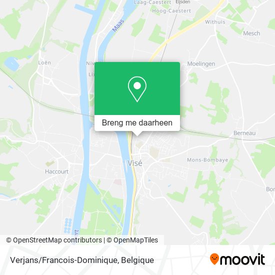 Verjans/Francois-Dominique kaart