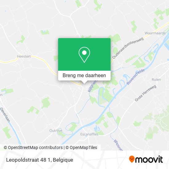 Leopoldstraat 48 1 kaart