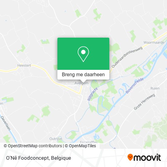 O'Nē Foodconcept kaart