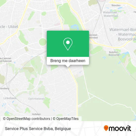 Service Plus Service Bvba kaart