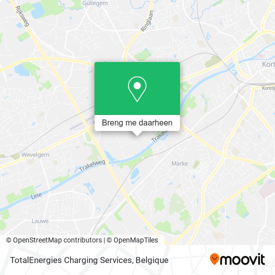 TotalEnergies Charging Services kaart