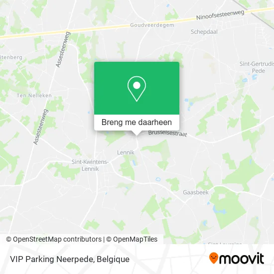 VIP Parking Neerpede kaart