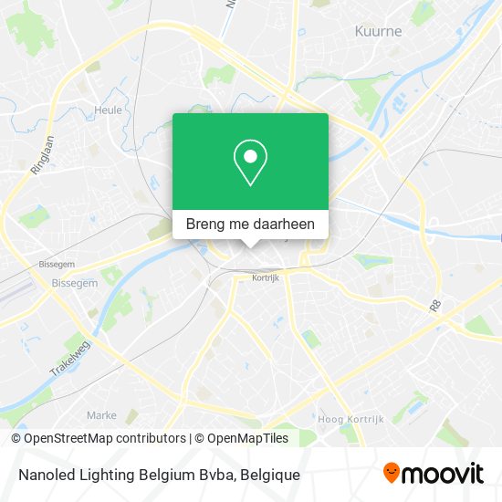 Nanoled Lighting Belgium Bvba kaart