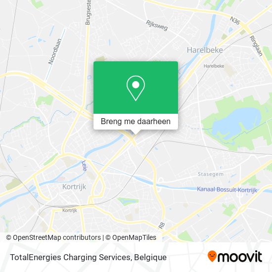 TotalEnergies Charging Services kaart