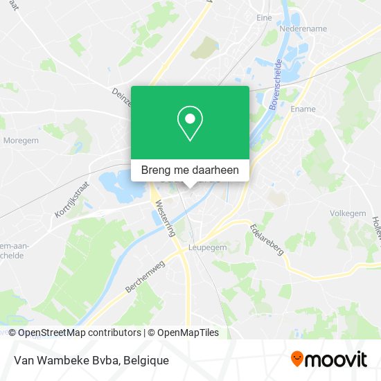 Van Wambeke Bvba kaart