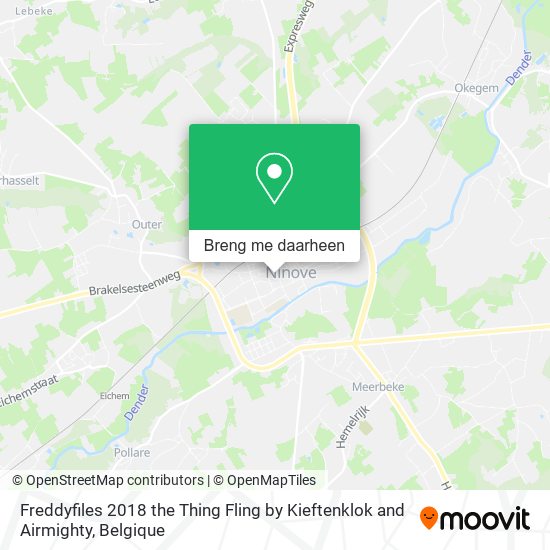 Freddyfiles 2018 the Thing Fling by Kieftenklok and Airmighty kaart