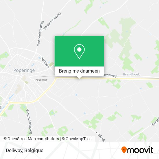 Deliway kaart