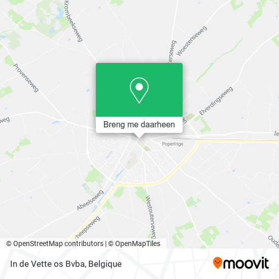 In de Vette os Bvba kaart