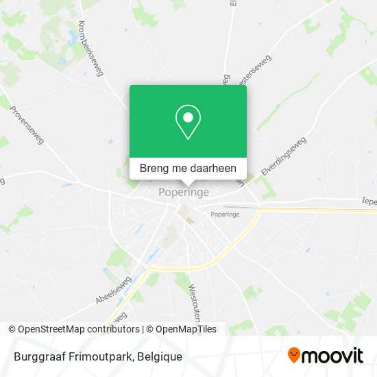 Burggraaf Frimoutpark kaart